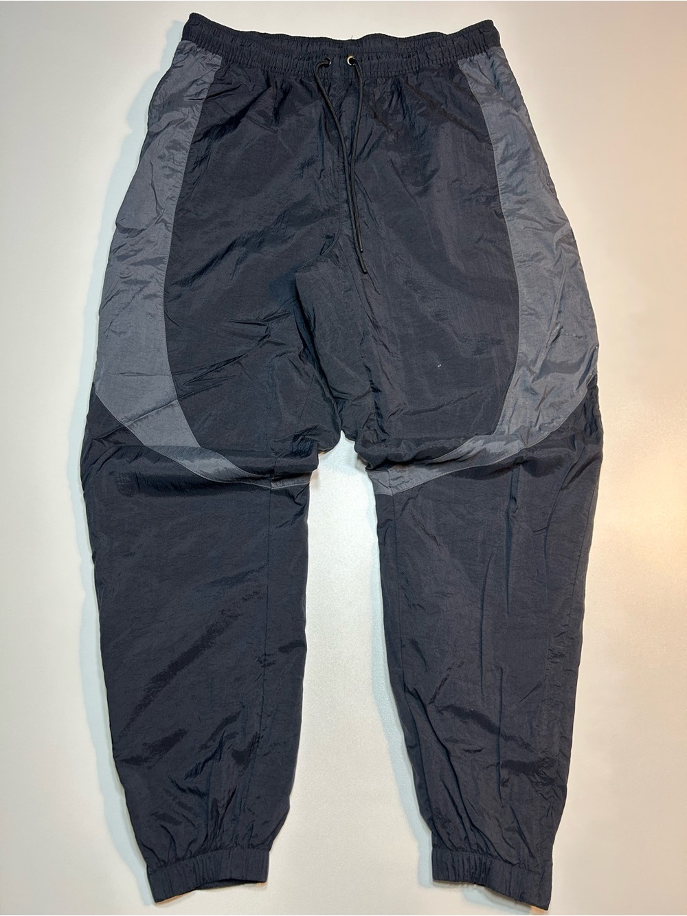 Jordan Sport Jam Warm Up Pants Black Dark Shadow Grey Woven Nylon Track Joggers